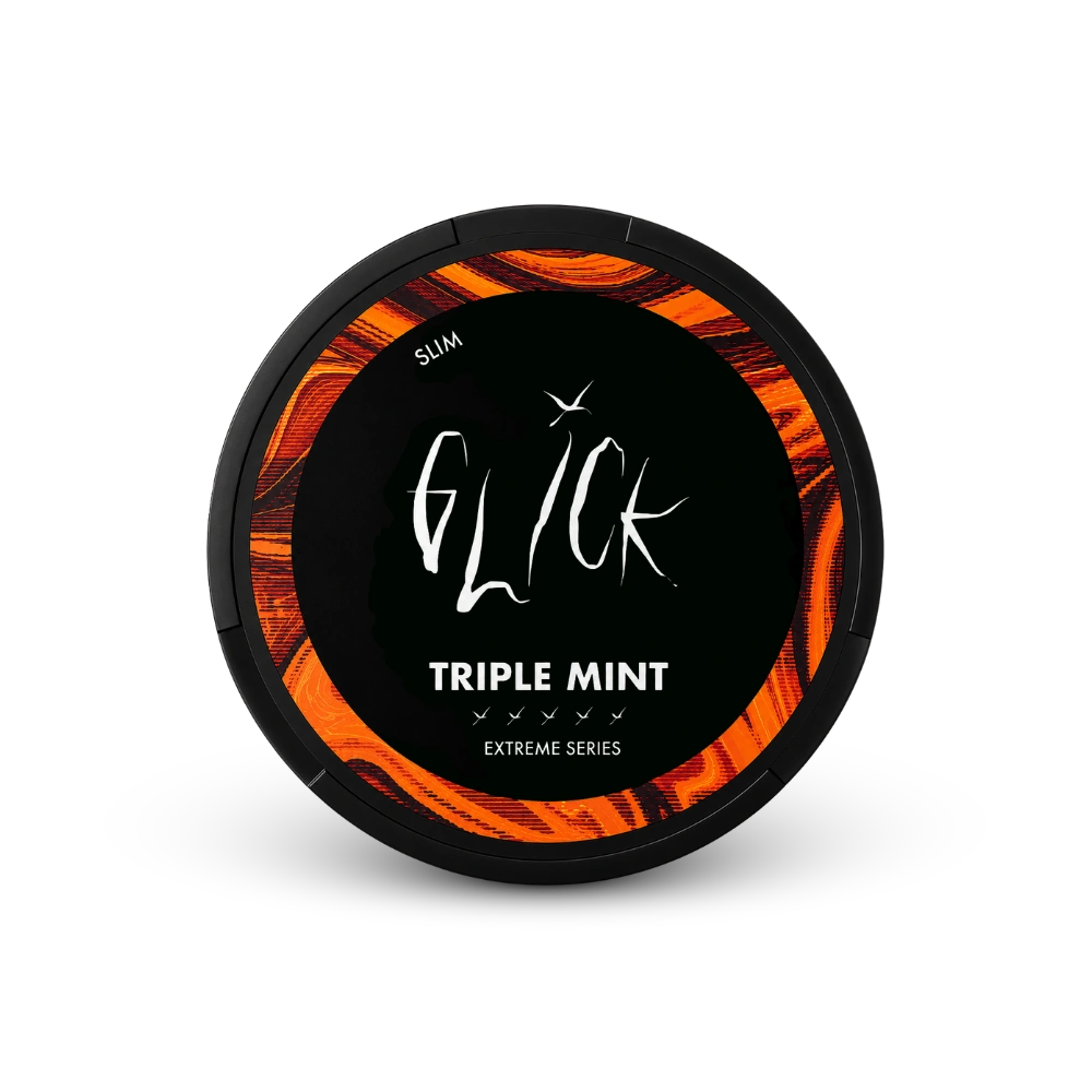 Glick Triple Mint Extreme – nikotīna spilventiņu bundža