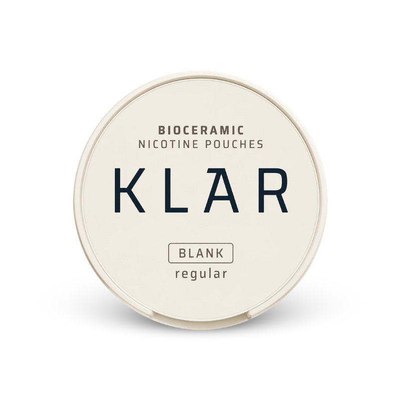 KLAR Blank Regular Mini – nikotīna maisiņu bundža