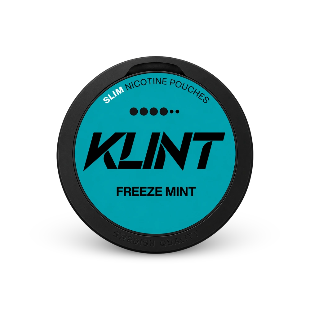 KLINT Freeze Mint #4 – nikotīna maisiņu bundža