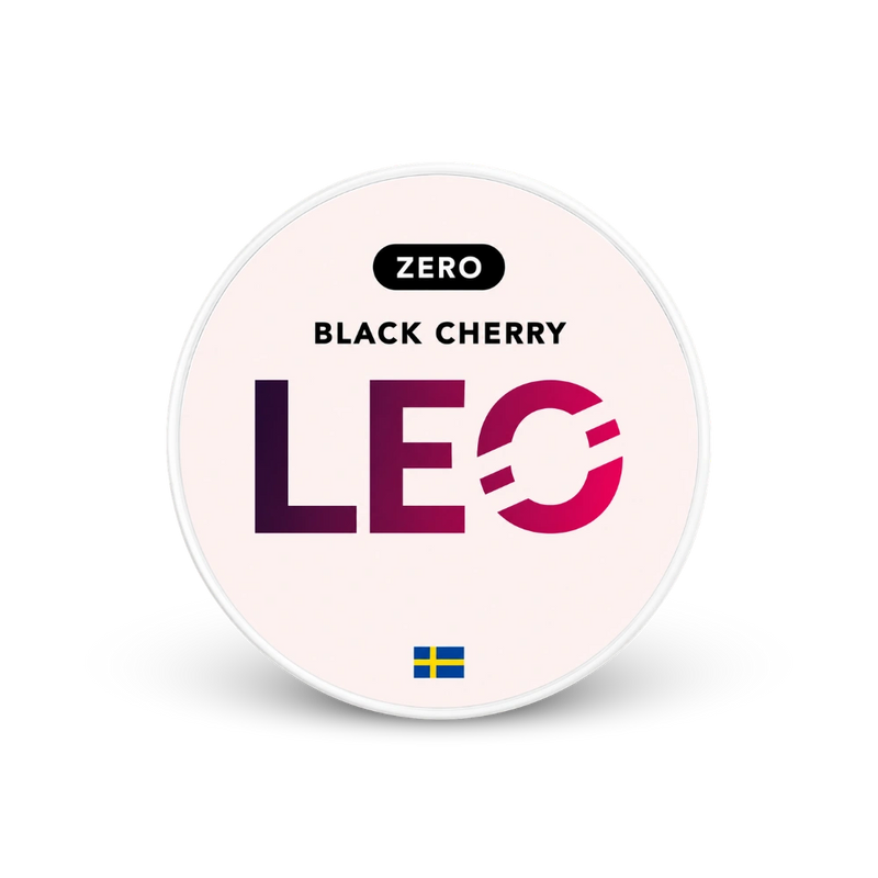 LEO Bleck Cherry Zero – nikotīna maisiņu bundža