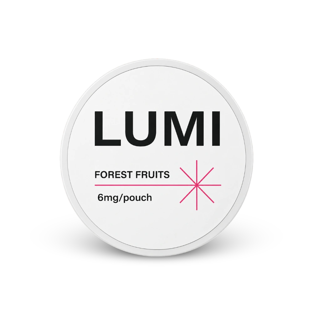 LUMI Forest Fruits 6mg – nikoīna maisiņu skārdene
