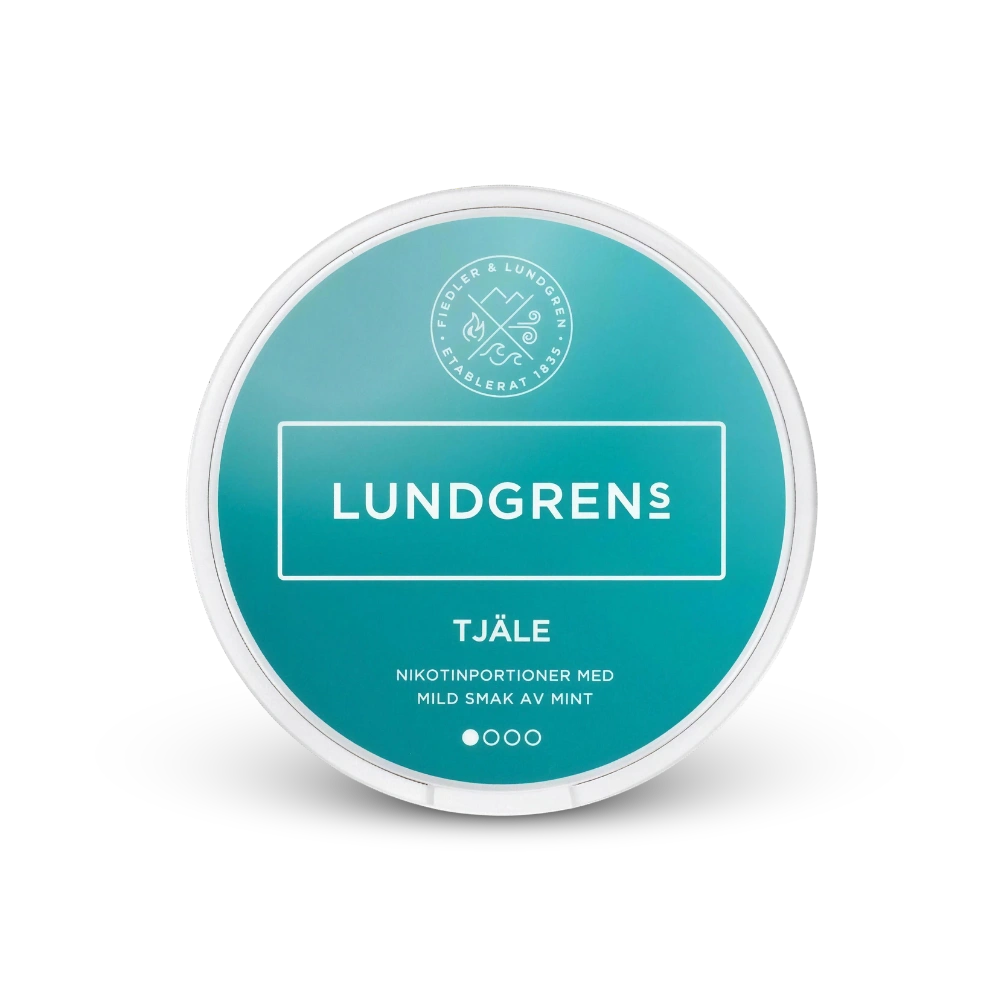Lundgrens Tjäle – nikotīna maisiņu bundža