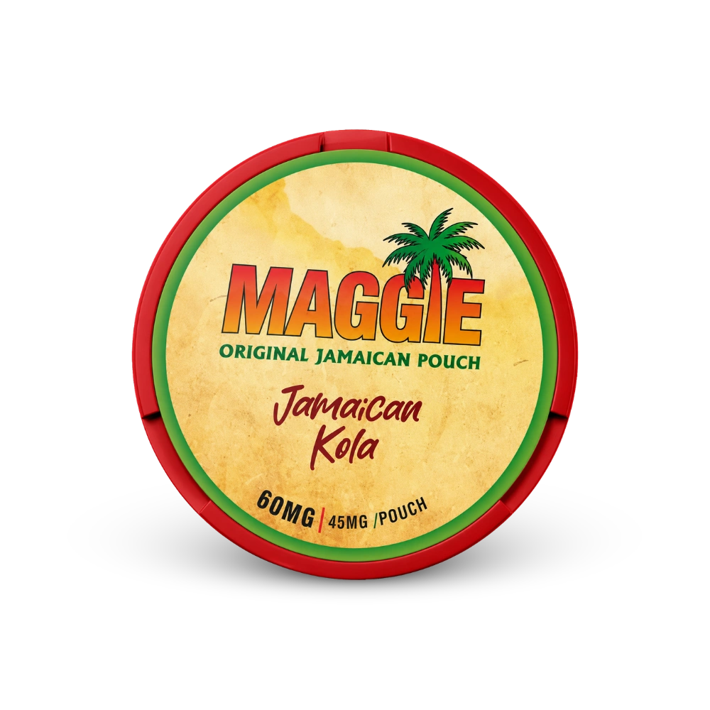 MAGGIE Jamaican Kola 60mg – nikotīna maisiņu skārds