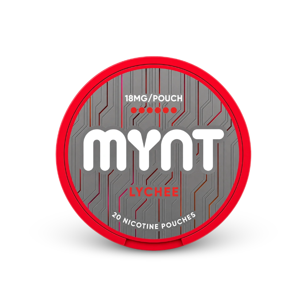 MYNT Lychee Strong – nikotīna maisiņu skārda
