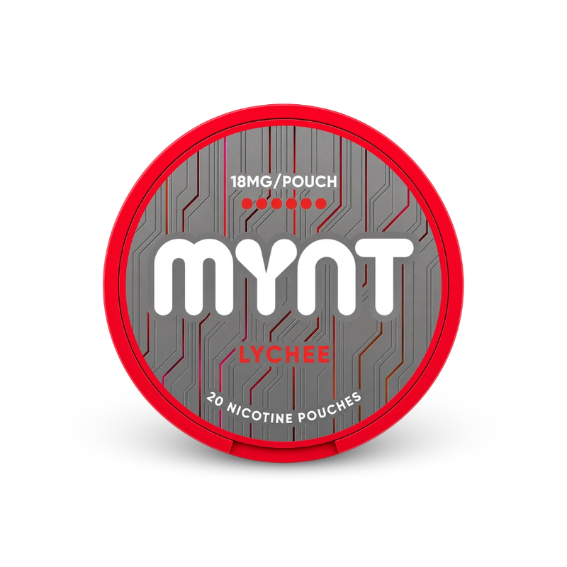 MYNT Lychee Strong – nikotīna maisiņu skārda