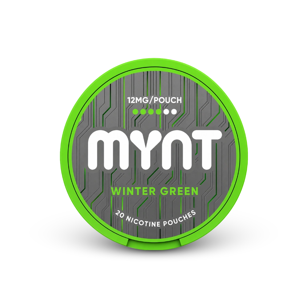 MYNT Winter Green Medium – nikotīna spilventiņu bundža