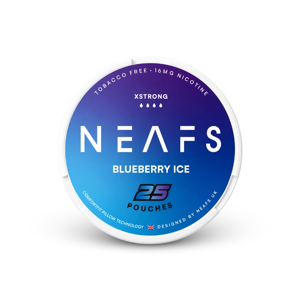 NEAFS Blueberry Ice Extra Strong – nikotīna maisiņu bundža