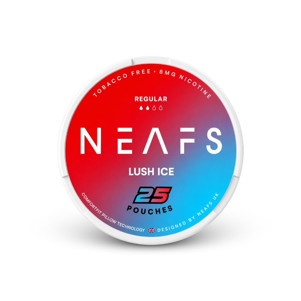 NEAFS Lush Ice Regular – nikotīna maisiņu bundža