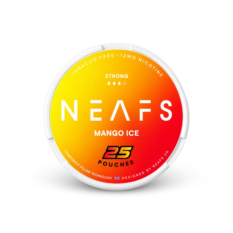 NEAFS Mango Ice Strong – nikotīna maisiņu bundža