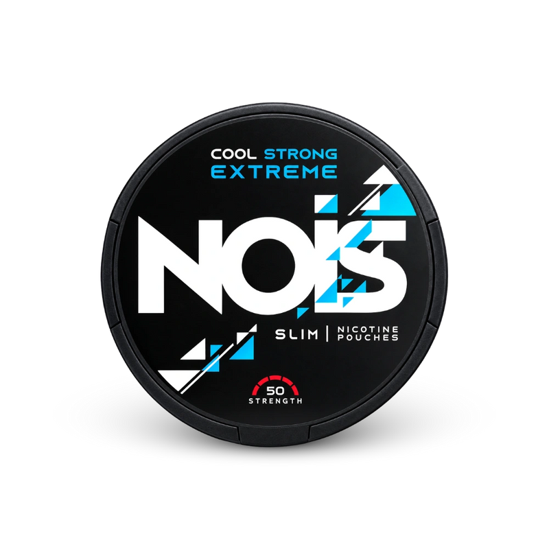 NOIS Cool Strong Extreme 50mg – nikotīna maisiņu kārbā