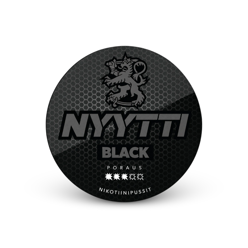 Nyytti Black – nikotīna maisiņu kārbīca