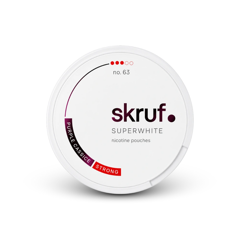 SKRUF Purple Cassic S3 – nikotīna maisiņu skārds