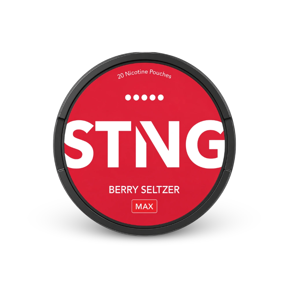 STNG Berry Seltzer MAX – nikotīna spilventiņu kanniņa
