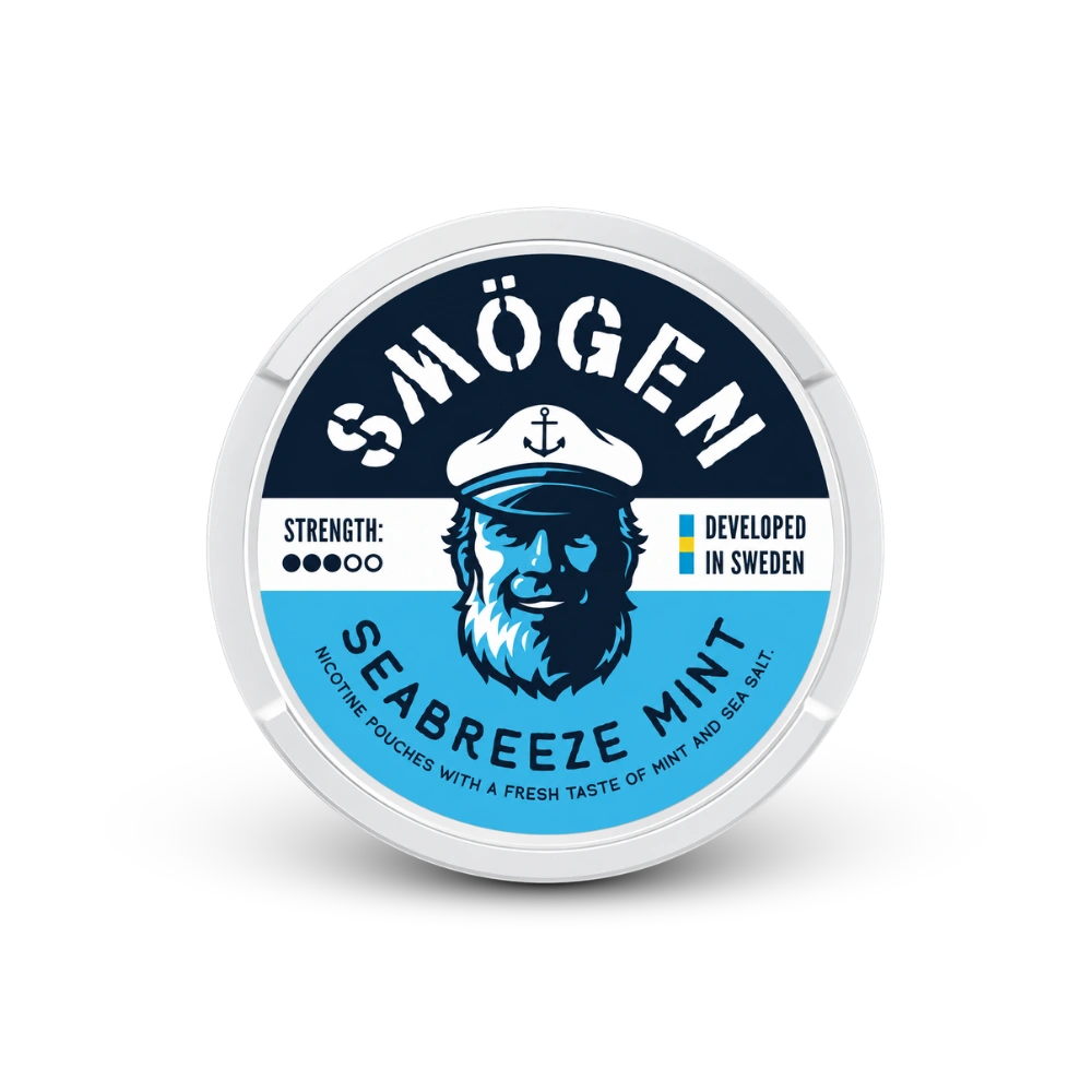 Smögen Seabreeze Mint – nikotīna maisiņu skārda