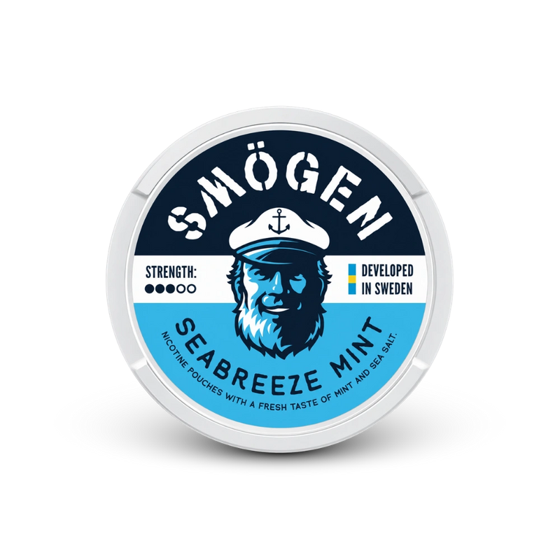 Smögen Seabreeze Mint – nikotīna maisiņu skārda