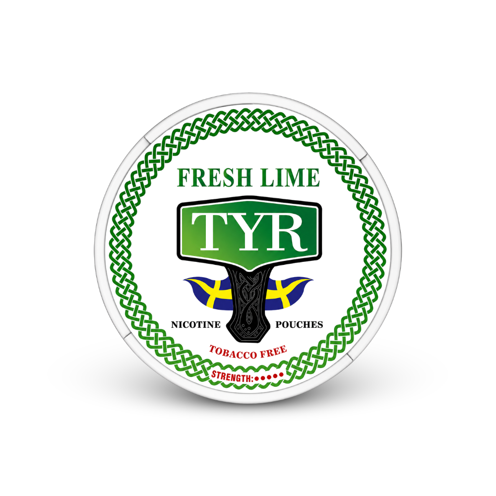 TYR Fresh Lime – nikotīna maisiņu kanniņa