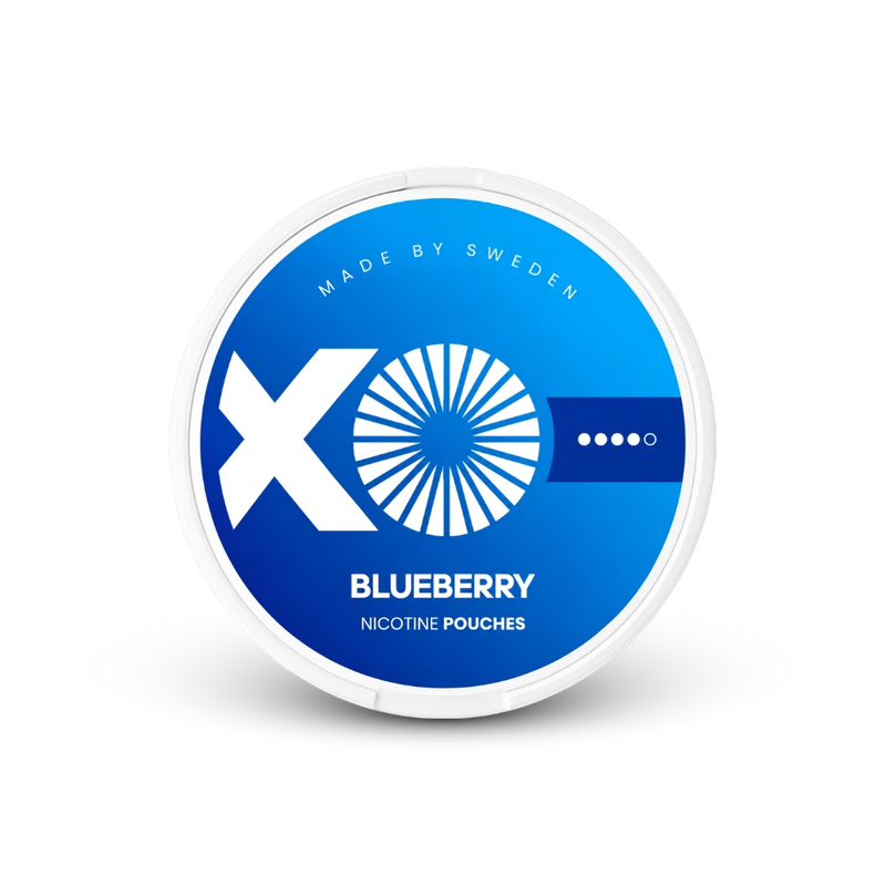 XO Blueberry – nikotīna maisiņu skardene
