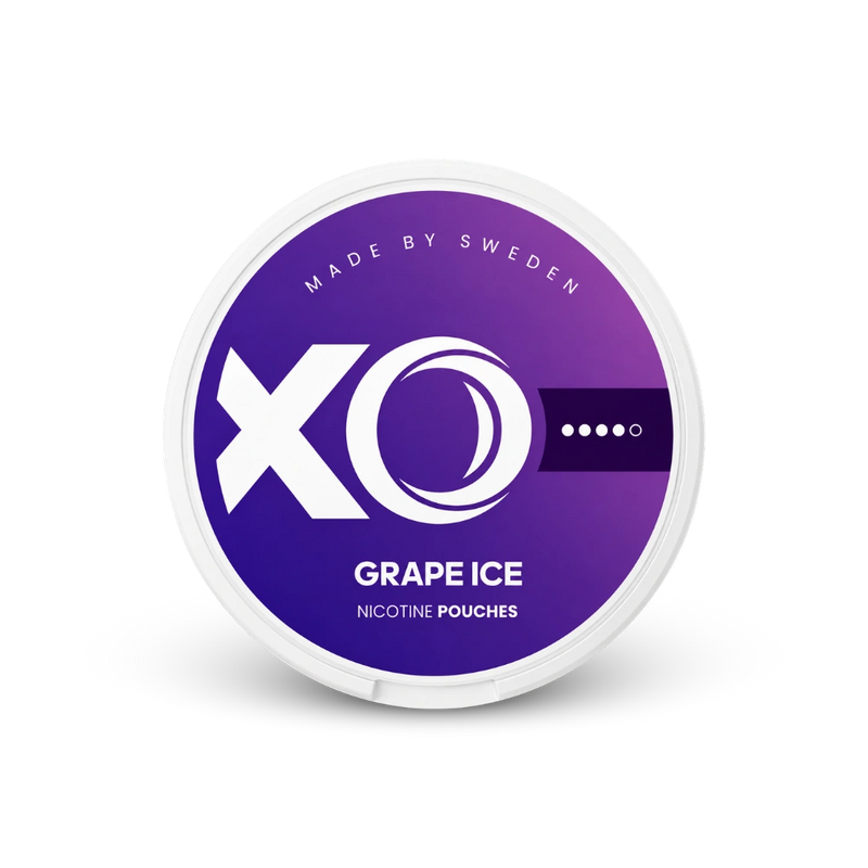 XO Grape Ice – nikotīna maisiņu bundža