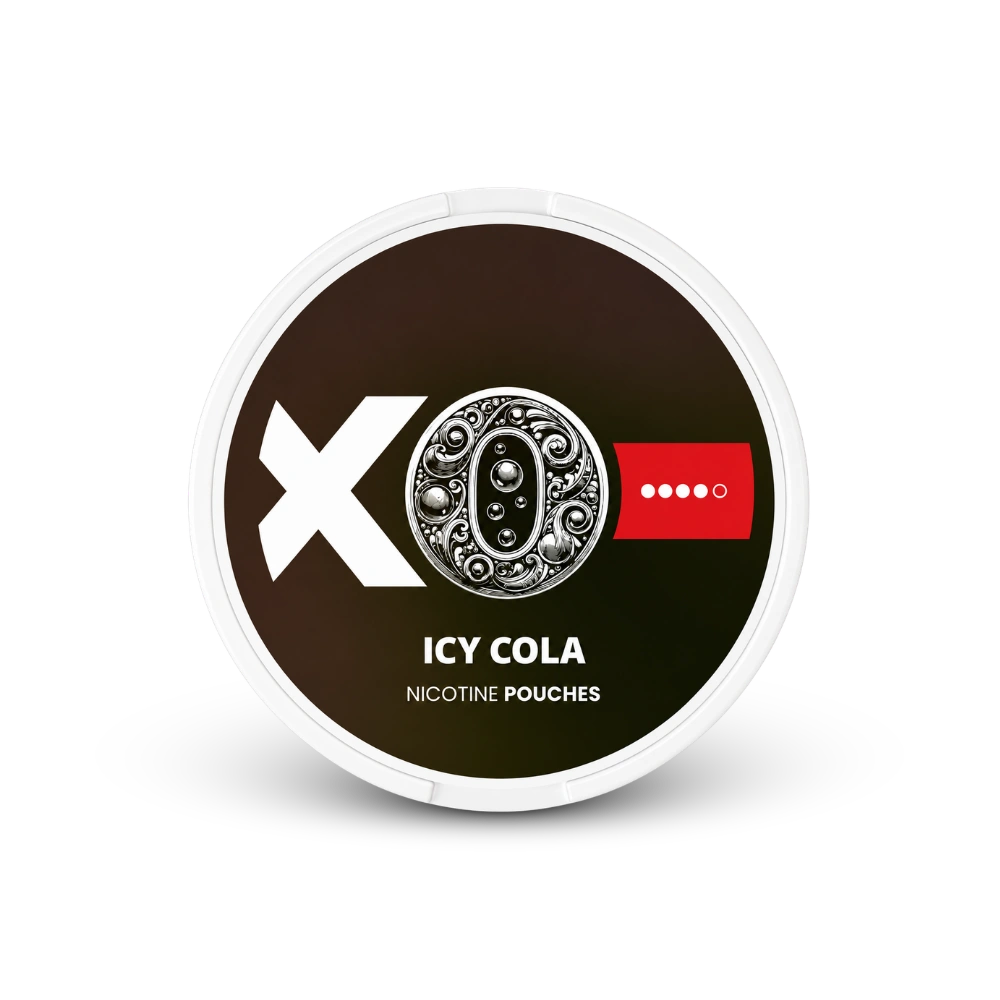 XO Icy Cola – nikotīna maisiņu bundža