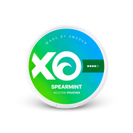 XO Spearmint – nikotīna maisiņu bundža
