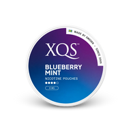 XQS Blueberry Mint Strong – nikotīna maisiņu skārda