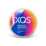 XQS Orange Squeeze Slim Strong – nikotīna maisiņu bundža