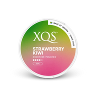 XQS Strawberry Kiwi Strong – nikotīna maisiņu kārbā