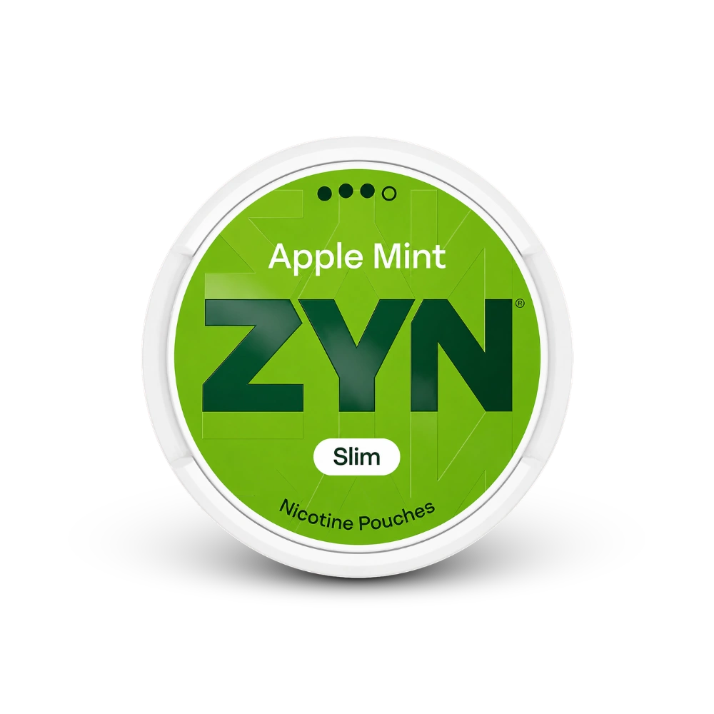 ZYN Apple Mint Slim S3 – nikotīna maisiņu kārbā