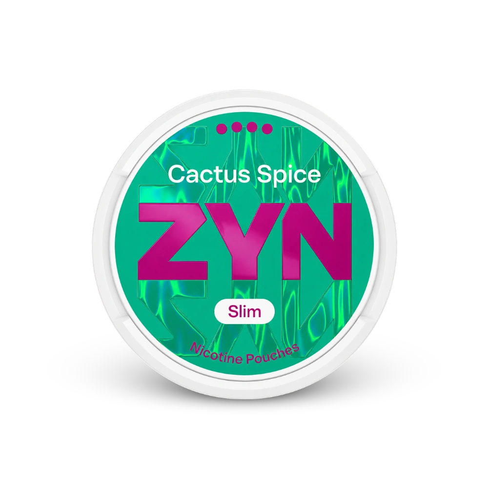 ZYN Cactus Spice Slim S4 – nikotīna maisiņu skārds