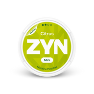 ZYN Citrus Mini S2 – nikoīna spilventiņu kārbica
