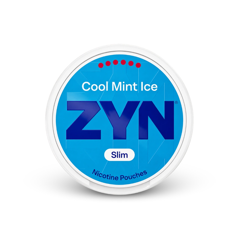ZYN Cool Mint Ice Slim S6 – nikotīna maisiņu bundža