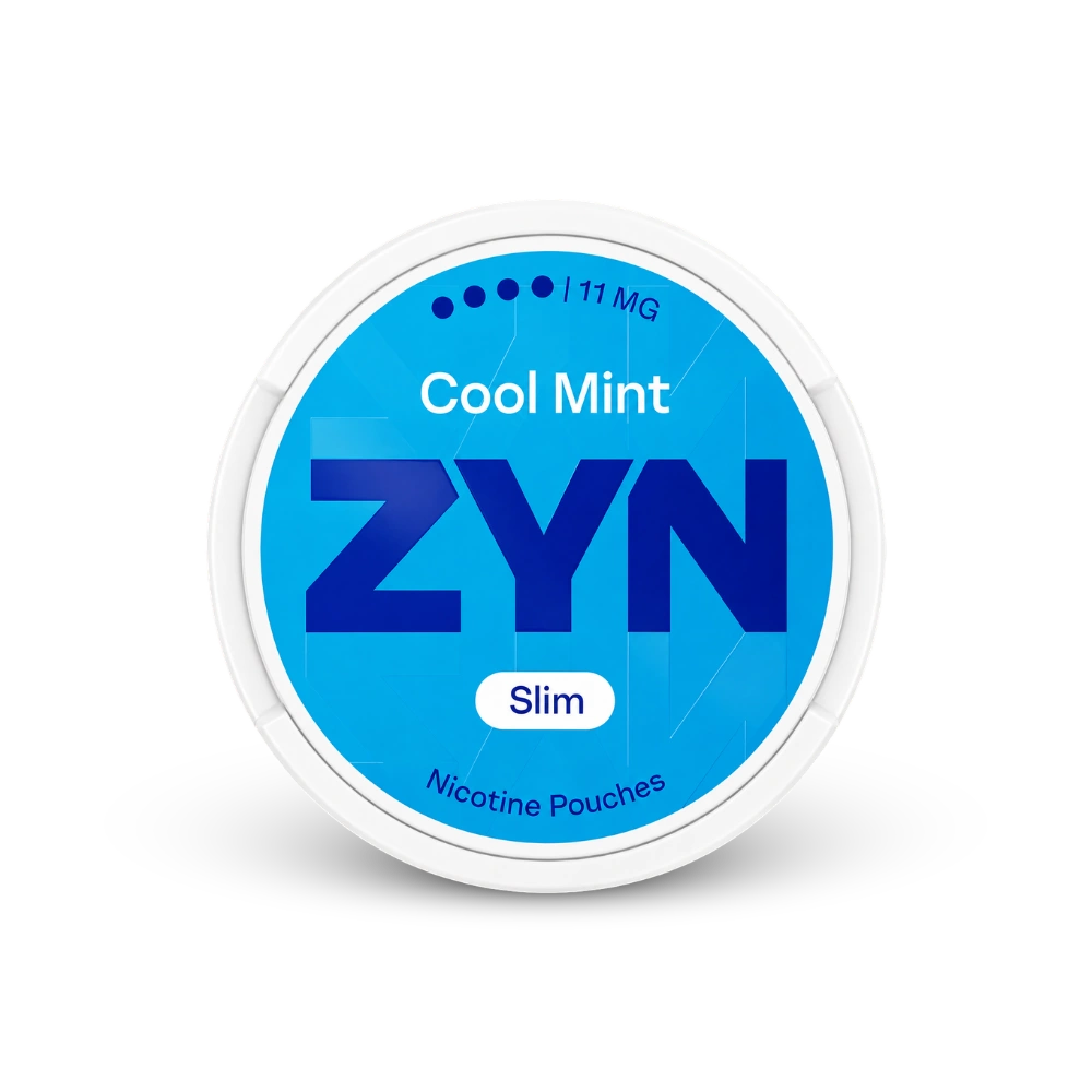 ZYN Cool Mint Slim S4 – nikotīna maisiņu kārbica