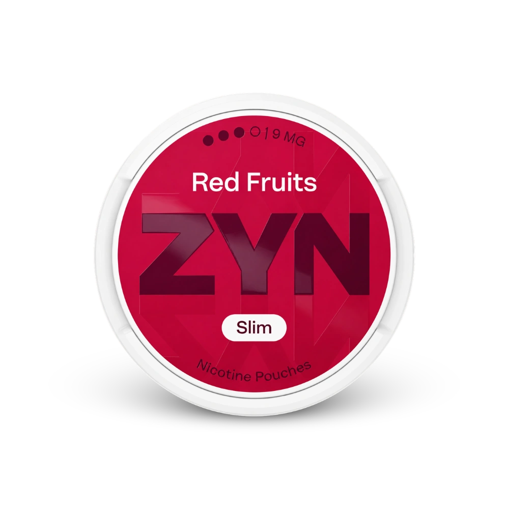 ZYN Red Fruits Slim S3 – nikotīna maisiņu bundža