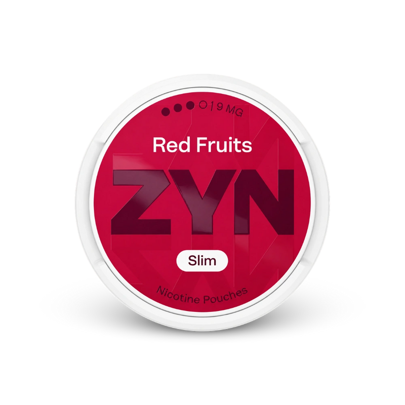ZYN Red Fruits Slim S3 – nikotīna maisiņu bundža
