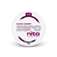 Zeronito Black Cherry Slim – nikoīna maisiņu skardene