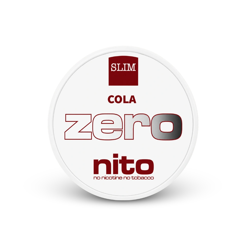 Zeronito Cola Slim – nikotīna spilventiņu skārda