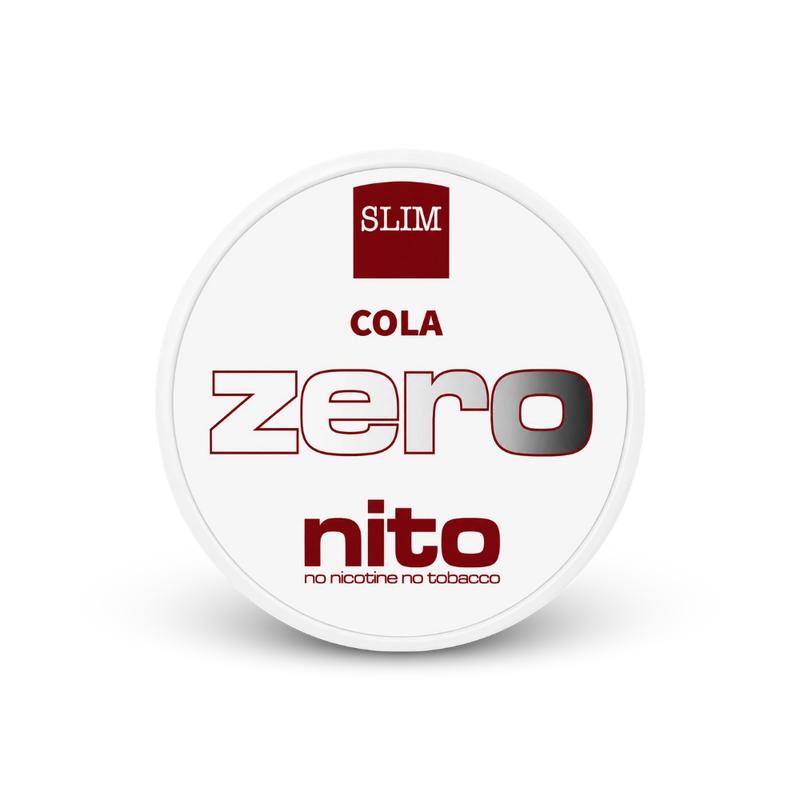 Zeronito Cola Slim – nikotīna spilventiņu skārda