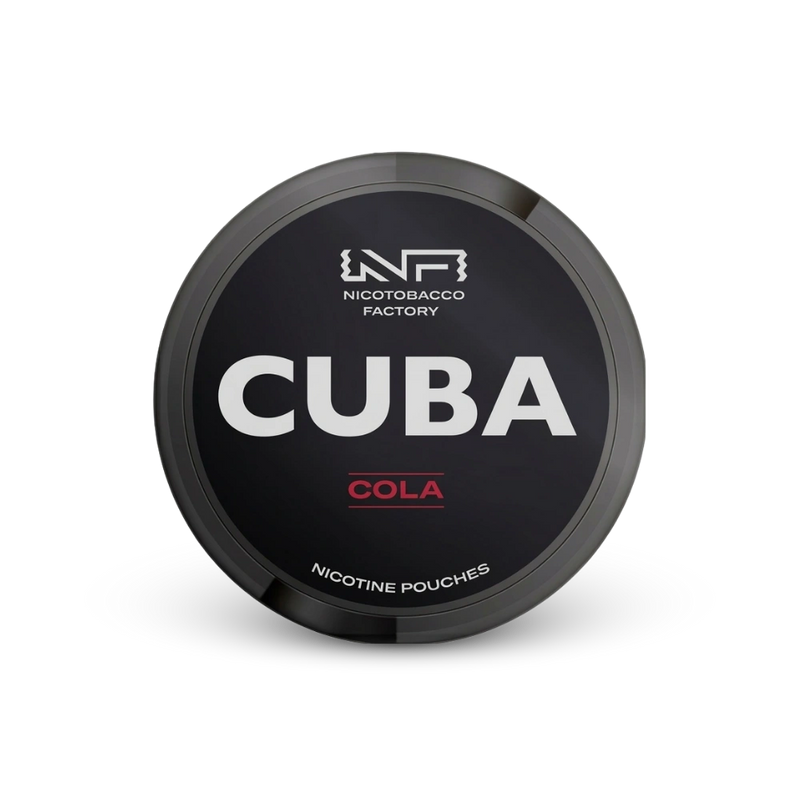 Cuba Black Cola – nikotīna maisiņu skārds
