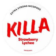 KILLA Strawberry Lychee – nikotīna maisiņu bundža