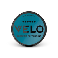 VELO Freezing Peppermint – nikotīna spilventiņu bundža