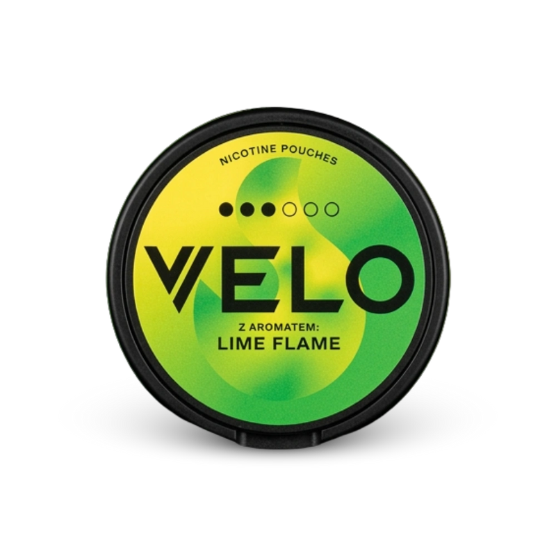 VELO Lime Flame – nikotīna maisiņu kārbīca