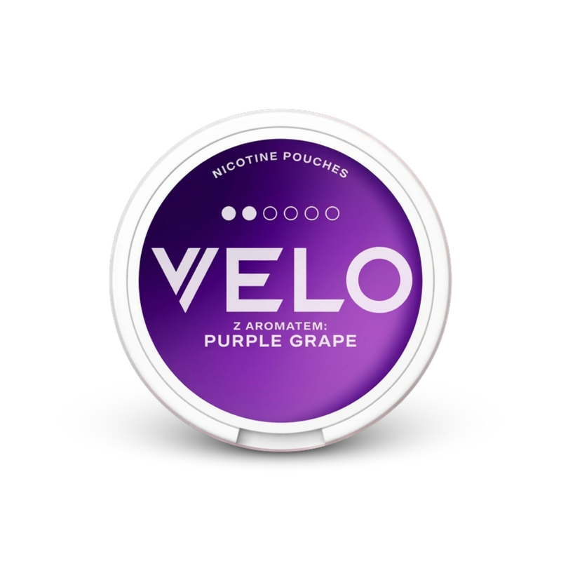 Velo Mini Purple Grape – nikotīna spilvēnu kārbica